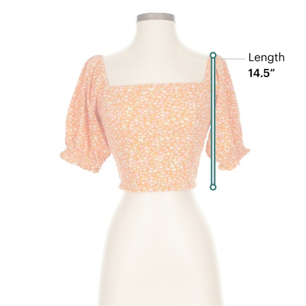 Billabong Orange and Pink Top - Picture 6 of 7